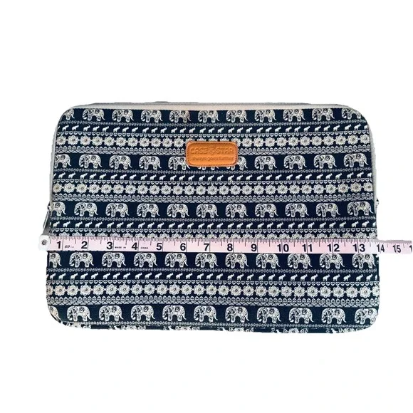 Laptop Case Computer Bag Padded Sleeve Zip Around Animal Print Electronic Travel - Picture 5 of 7